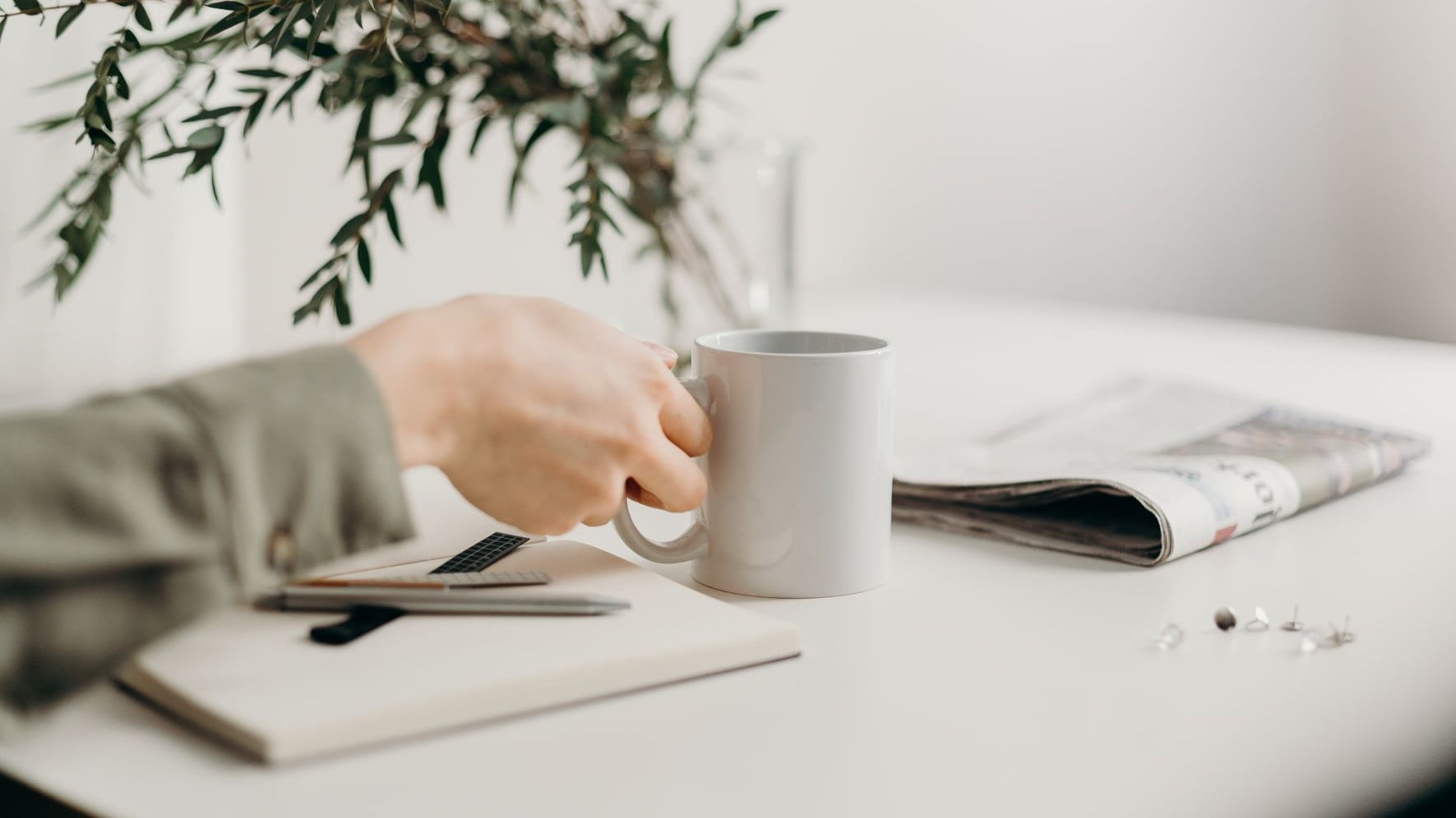 graphic designer working from home