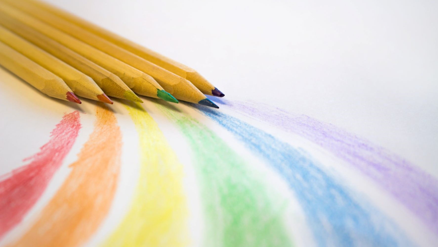 colorful colored pencils