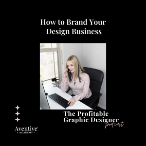 how to brand your design business podcast cover