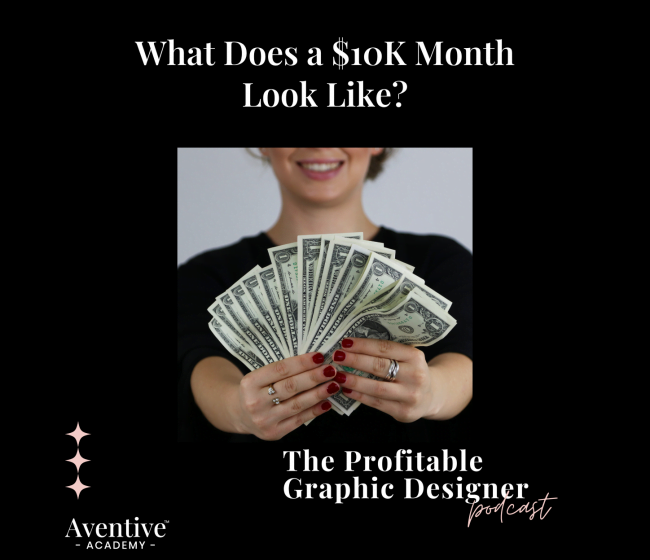 10k Month Graphic Designer Podcast Episode