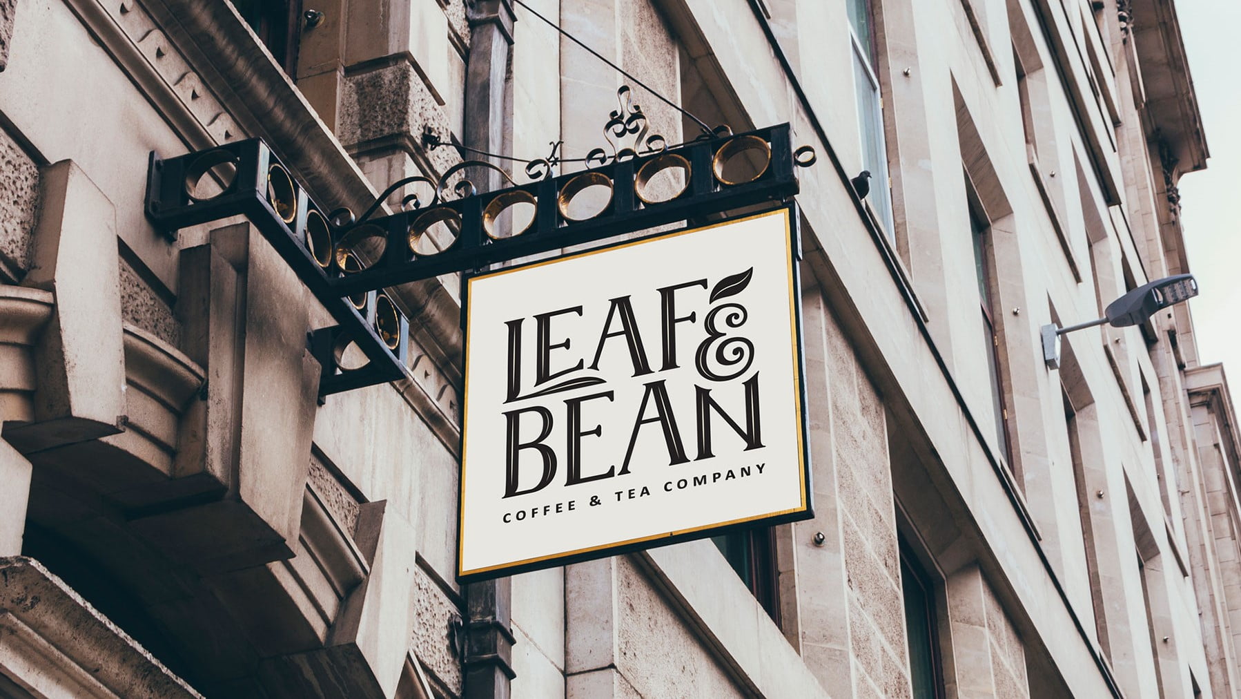 coffee shop branding sign farrah dodson