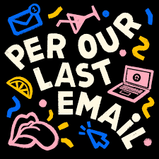 per our last email podcast