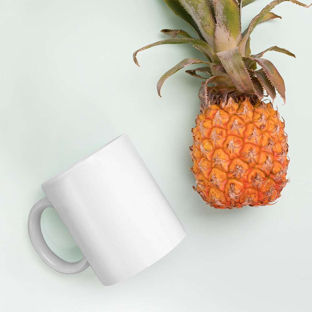 Let me ask my wife - White glossy mug - Image 3