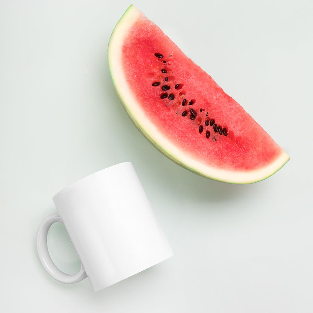 Let me ask my wife - White glossy mug - Image 4