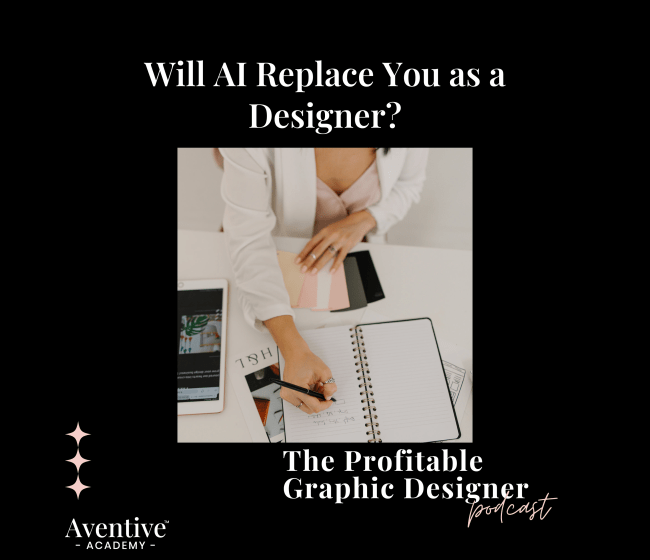 Will AI Replace You as a Designer - Graphic Design Podcast Episode Cover